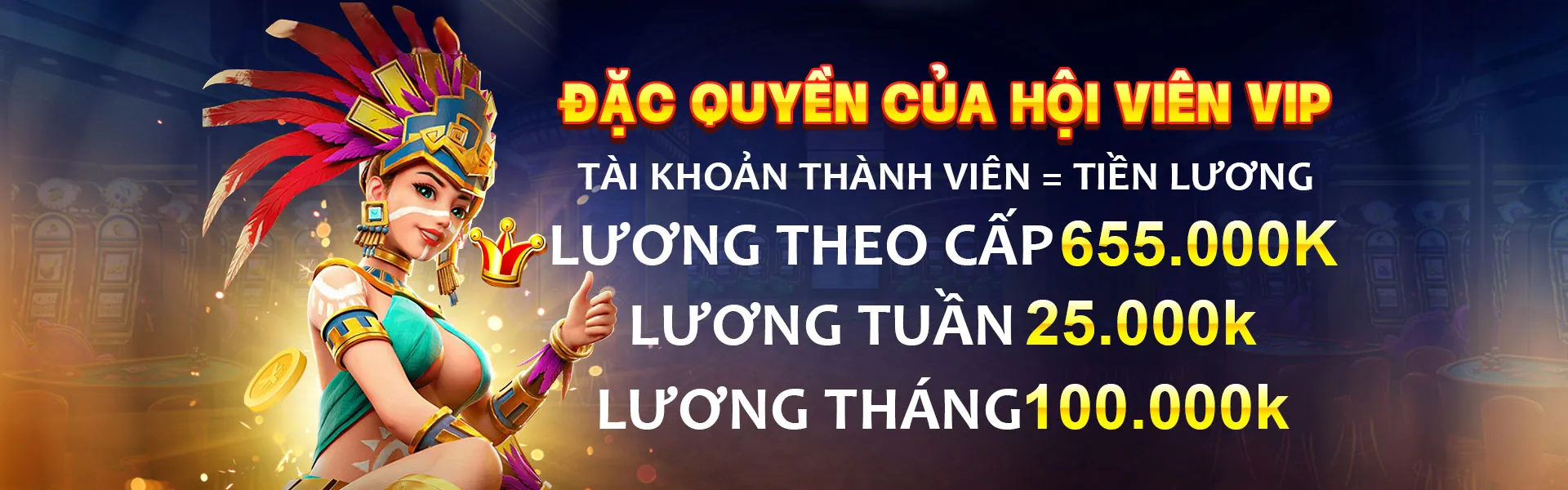 Chương trình VIP Netwin với các đặc quyền độc quyền